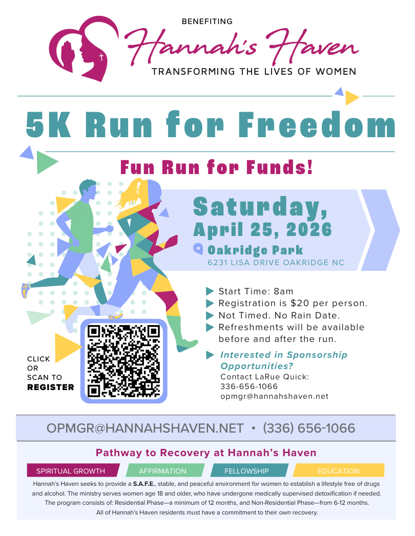 Hannah's Haven 5K Fun Run for Freedom