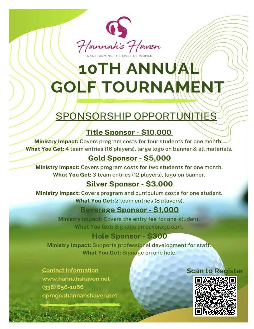 Hannahs Haven Sponsorship Opportunities